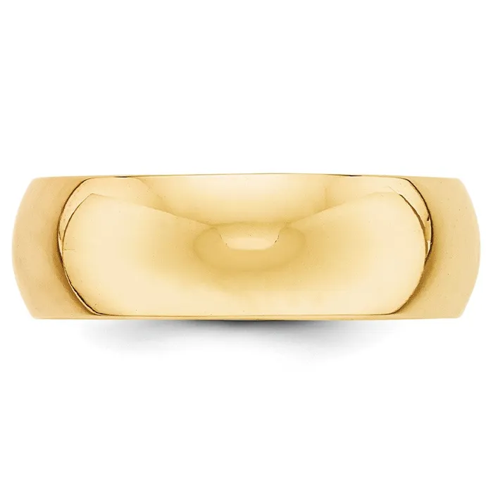 Goldia Rings Solid 18K Yellow Gold 7mm HalfRound Wedding MensWomens Wedding Band Ring Size 5 Goldia Rings Solid 18K Yellow Gold 7mm HalfRound Wedding MensWomens Wedding Band Ring Size 5