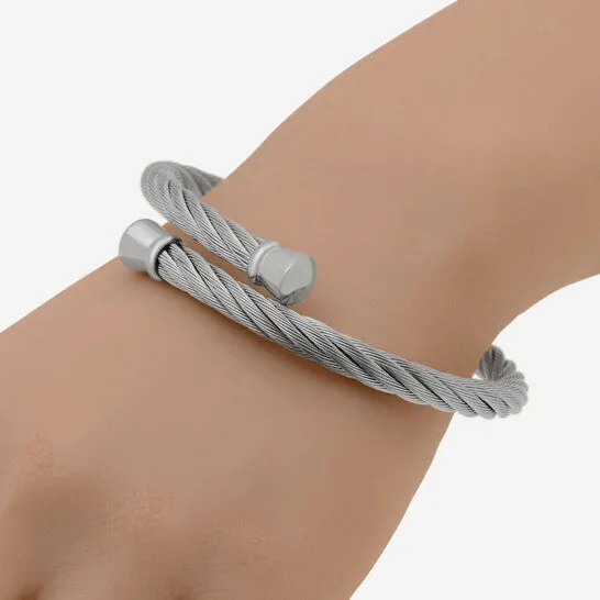 JMS always Bracelets Original Alor Stainless Steel Wrap Bracelet 04130002001 JMS always Bracelets Original Alor Stainless Steel Wrap Bracelet 04130002001