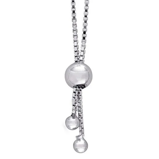 JMS always Bracelets Original AMOUR 14 CT TW Diamond Bolo Bracelet In Sterling Silver JMS always Bracelets Original AMOUR 14 CT TW Diamond Bolo Bracelet In Sterling Silver