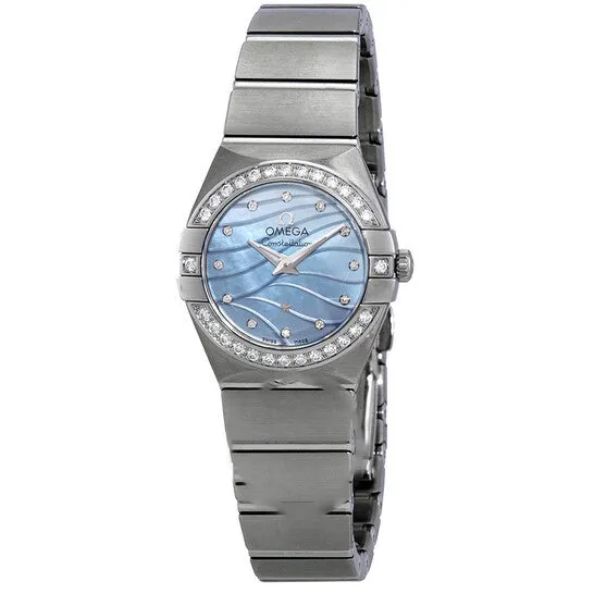 Watches JMS always Original Omega Constellation Blue Mother of Pearl Dial Ladies Watch 12315246057001 Watches JMS always Original Omega Constellation Blue Mother of Pearl Dial Ladies Watch 12315246057001
