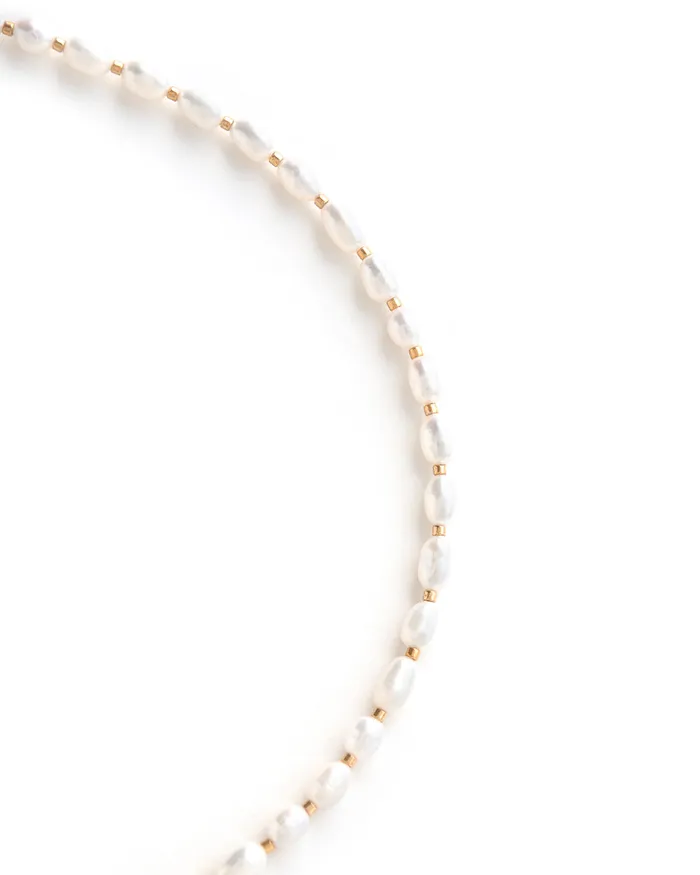 Filet Gold Necklace WellDunn Necklaces