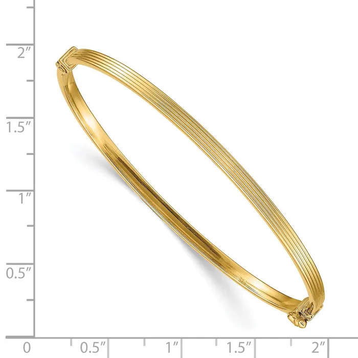 14k Polished Textured Hinged Bangle BraceletWBCDB626 WB Choice Jewelry Bracelets 14k Polished Textured Hinged Bangle BraceletWBCDB626 WB Choice Jewelry Bracelets