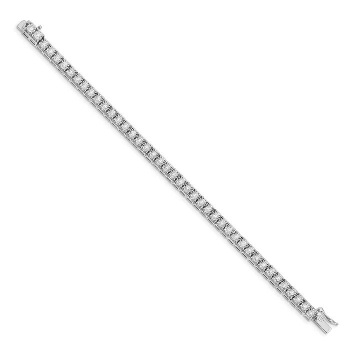 14k White Gold Diamond Tennis BraceletWBCBM4672300WA WB Choice Jewelry Bracelets