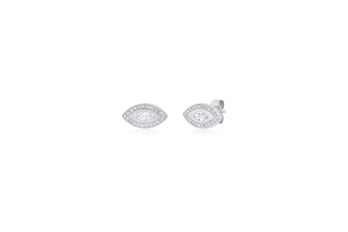 Earrings Shylee Rose Jewelry Diamond Evil Eye Stud Earrings