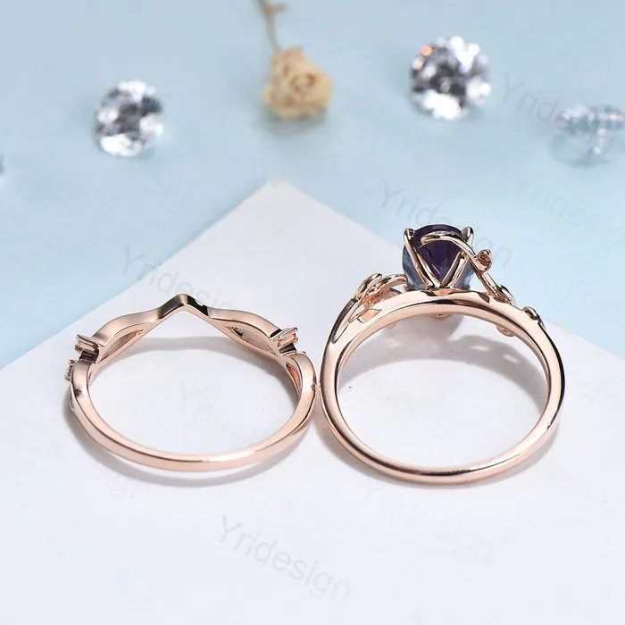 PENFINE Rings Custom order for Tyler J Hill only 1pc wedding band 10k rose gold size 425