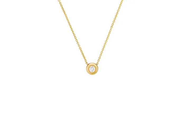 Shylee Rose Jewelry Round Diamond Cloud Necklace Necklaces