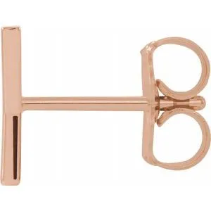 WB Choice Jewelry Earrings 14K Rose Single Initial Y Earring86800247PSTWBC WB Choice Jewelry Earrings 14K Rose Single Initial Y Earring86800247PSTWBC