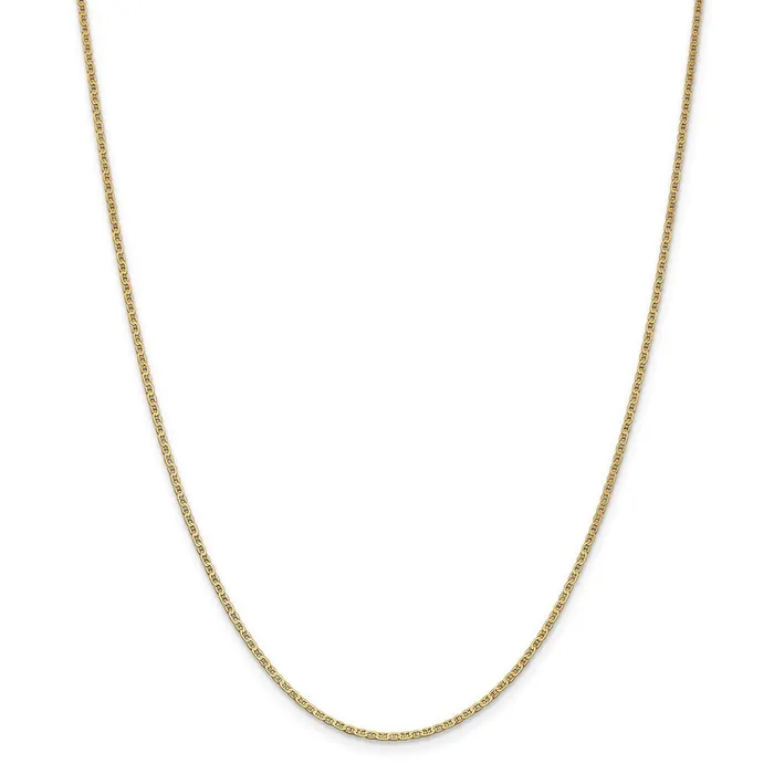 WB Choice Jewelry Necklaces 14k 15mm Lightweight Flat Anchor Link Pendant ChainWBCPEN5016 WB Choice Jewelry Necklaces 14k 15mm Lightweight Flat Anchor Link Pendant ChainWBCPEN5016
