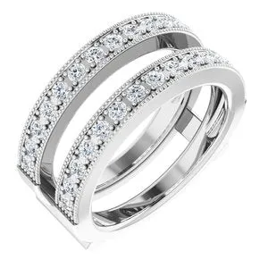 WB Choice Jewelry Rings 14K White 34 CTW Diamond Ring Guard652106100PSTWBC WB Choice Jewelry Rings 14K White 34 CTW Diamond Ring Guard652106100PSTWBC