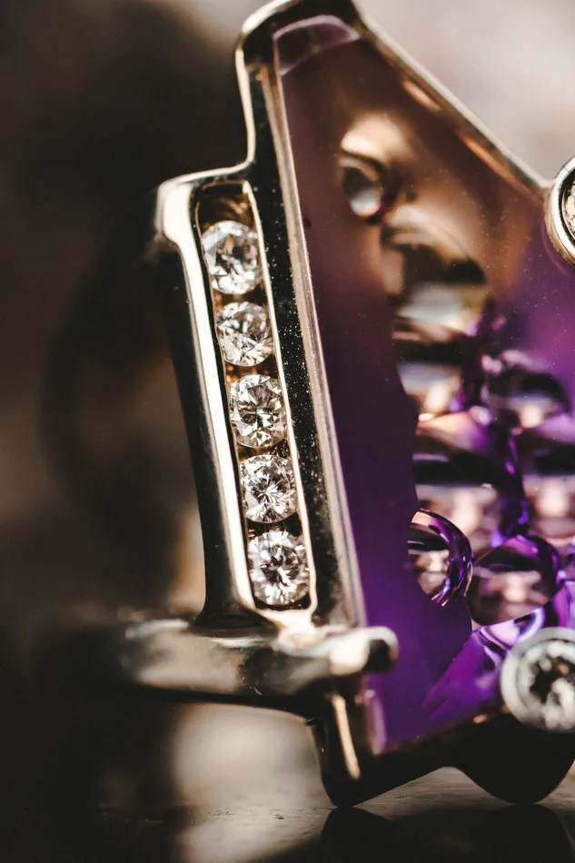 Art FX fine jewelry 14k White Gold Ametrine and Diamond Ring Rings