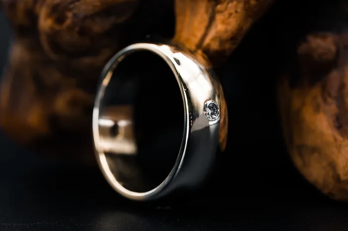 Art FX fine jewelry Rings 14k White Gold Diamond Band