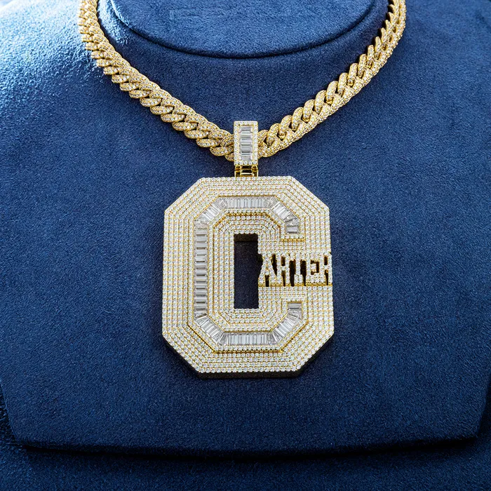 Custom Iced Out Pendant IceZeusShop Necklaces