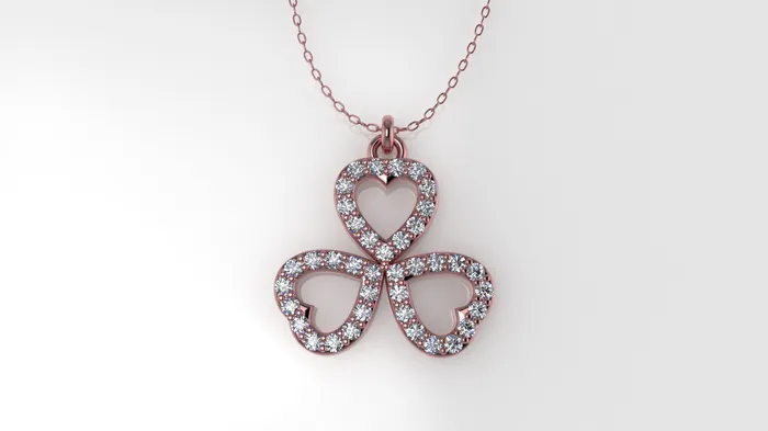 14K Gold Pendant with 39 Diamonds VS1 STT Prong More CHAIN Jcm 21 jewelry Necklaces