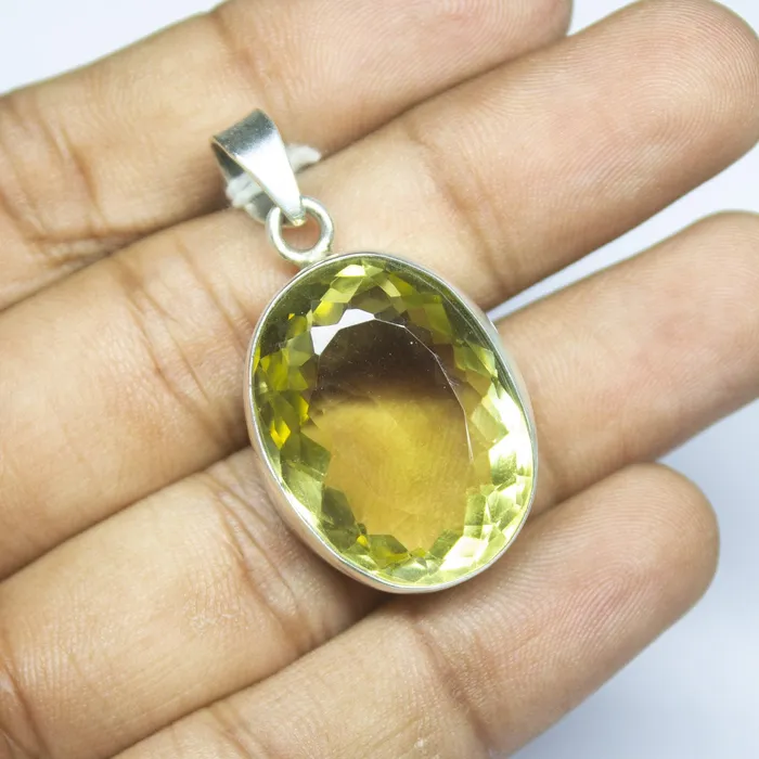 Necklaces Beads Supplies USA 1185gm Natural Lemon Quartz Oval Shape 925 Sterling Silver Bezel Pendant Quartz Pendant Necklaces Beads Supplies USA 1185gm Natural Lemon Quartz Oval Shape 925 Sterling Silver Bezel Pendant Quartz Pendant