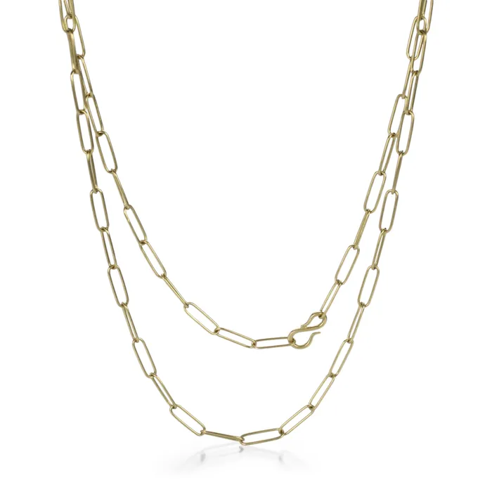Necklaces Maria Beaulieu 28 Lightweight Chain 18k