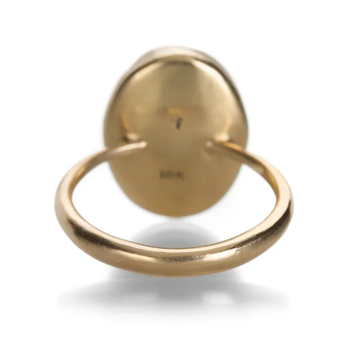 Rings Annette Ferdinandsen Gray Moonstone Cracked Egg Ring Rings Annette Ferdinandsen Gray Moonstone Cracked Egg Ring