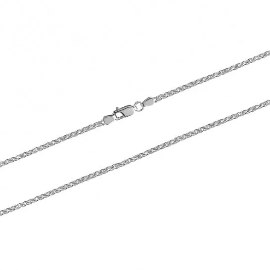 Rings Independent Jewellers Sterling Silver RH Round 15mm Wheat Chain in 24inches
