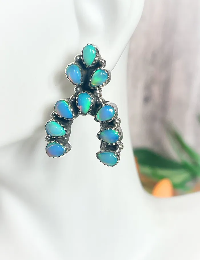 SophiaRene Boutique Earrings Sterling Silver Blossom Pendant Earrings