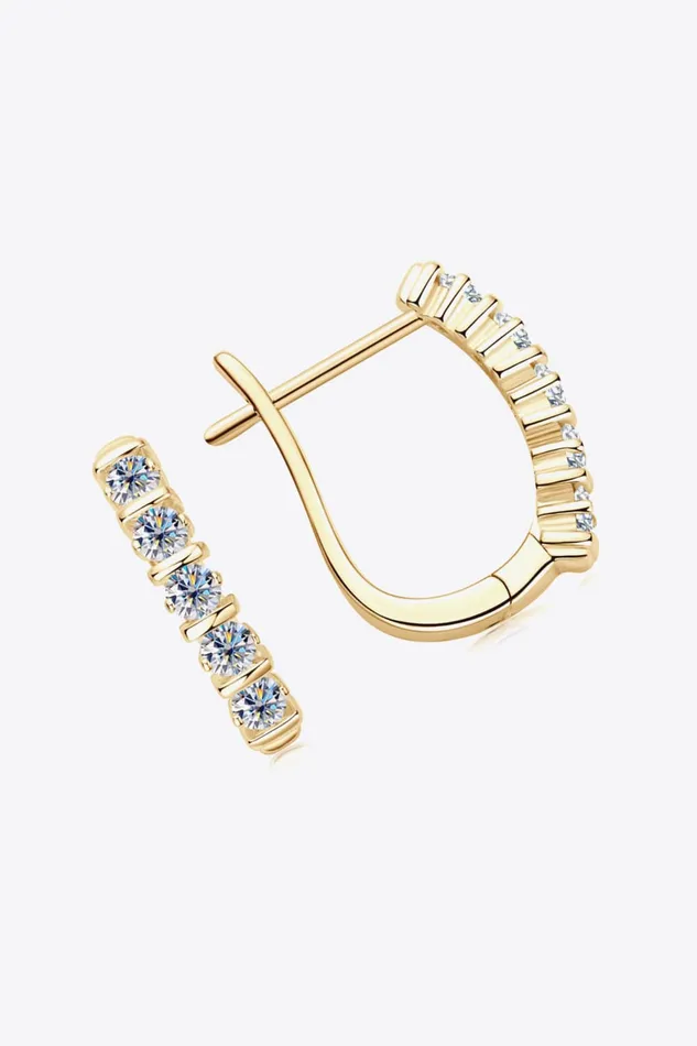 Trendsi Earrings Moissanite 925 Sterling Silver Earrings